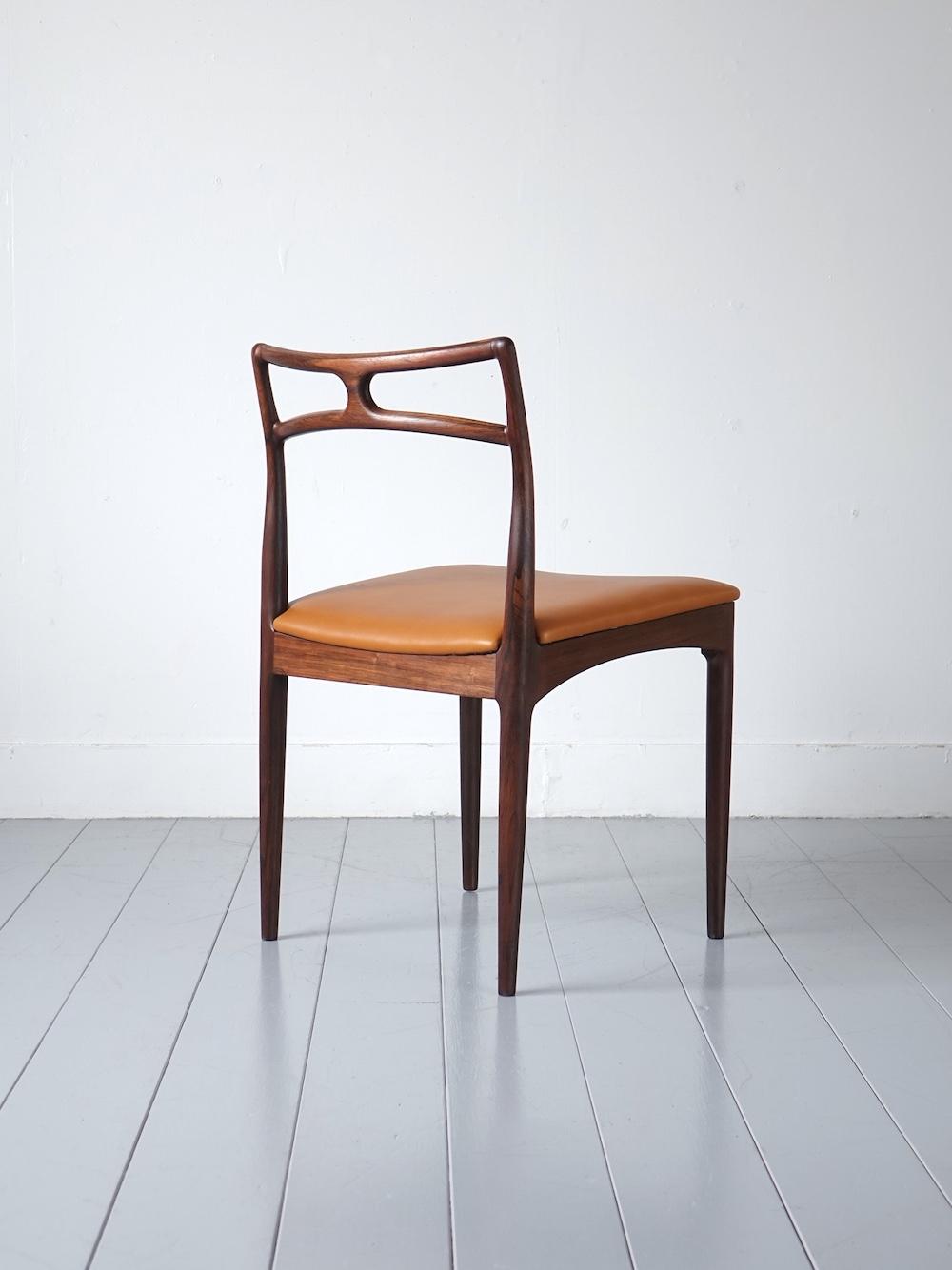 “Model.94” Dining Chairs by Johannes Andersen for Christian Lindeberg Møbelfabrik