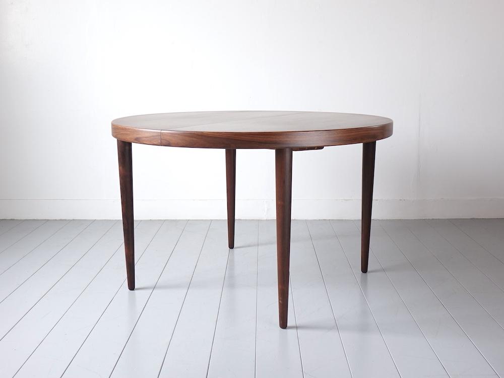 Round Dining Table by Kai Kristiansen for Feldballes Møbelfabrik