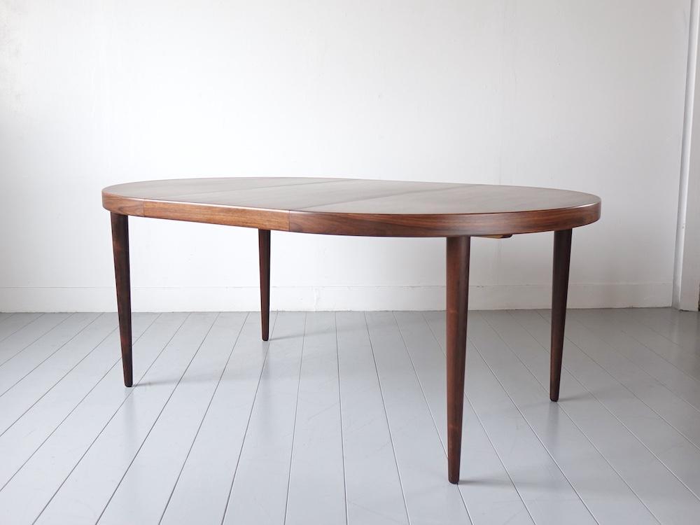 Round Dining Table by Kai Kristiansen for Feldballes Møbelfabrik