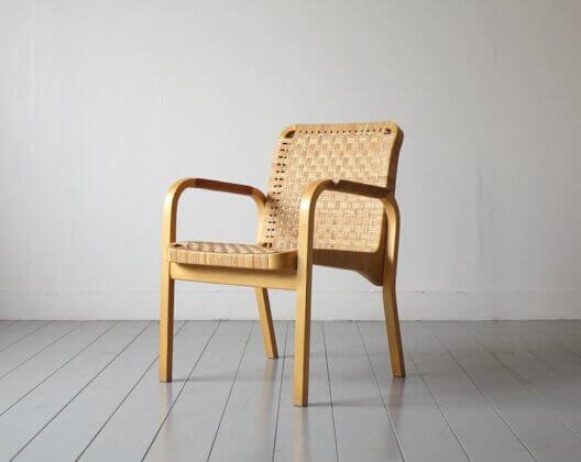 “No.45” Rattan Armchair by Alvar Aalto for Artek