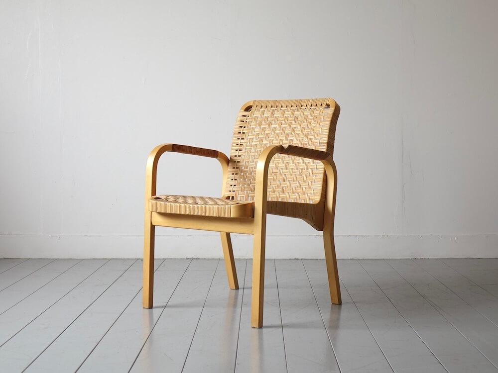 “No.45” Rattan Armchair by Alvar Aalto for Artek