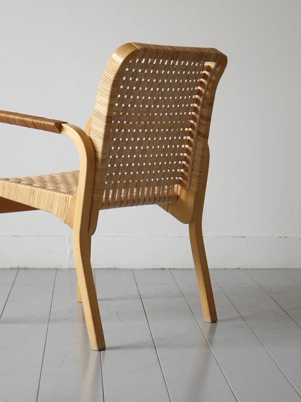 “No.45” Rattan Armchair by Alvar Aalto for Artek