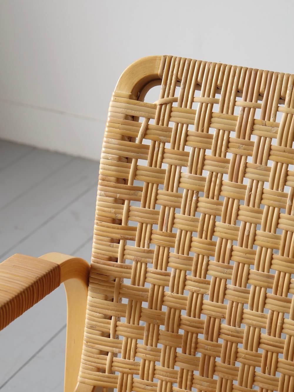 “No.45” Rattan Armchair by Alvar Aalto for Artek